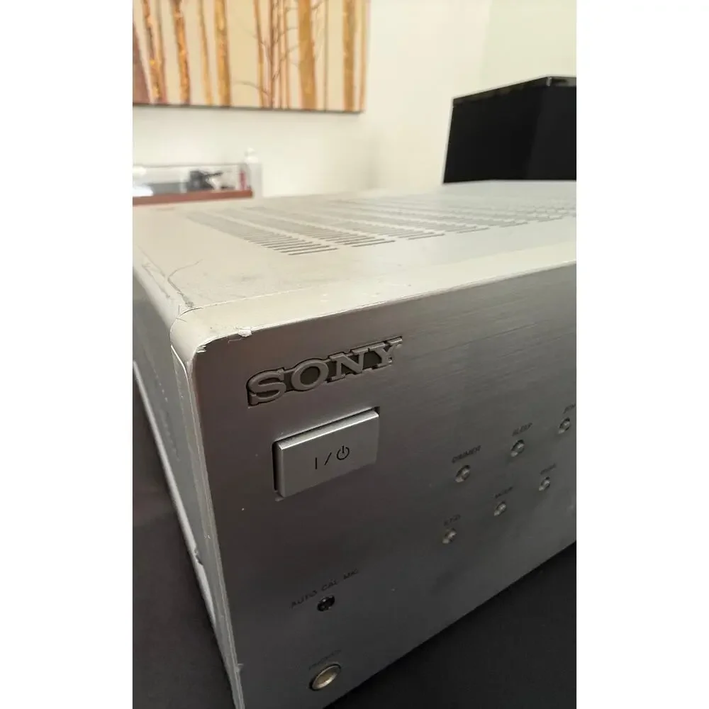 Sony STR-K700 5.1 Channel Home Theater AV Receiver Silver Tested Working